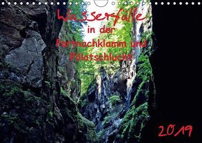 Wasserfälle in der Partnachklamm und Pölatschlucht (Wandkalender 2019 DIN A4 quer) von Reznicek,  M.