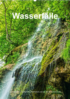 Wasserfälle in Deutschland, Frankreich und auf den Britischen Inseln (Wandkalender 2022 DIN A2 hoch) von Bangert,  Mark