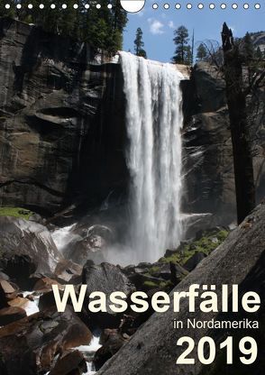 Wasserfälle in Nordamerika 2019 (Wandkalender 2019 DIN A4 hoch) von Zimmermann,  Frank