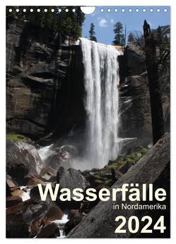 Wasserfälle in Nordamerika 2024 (Wandkalender 2024 DIN A4 hoch), CALVENDO Monatskalender von Zimmermann,  Frank