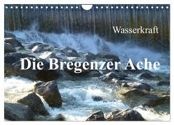 Wasserkraft – Die Bregenzer Ache (Wandkalender 2024 DIN A4 quer), CALVENDO Monatskalender von Kepp,  Manfred