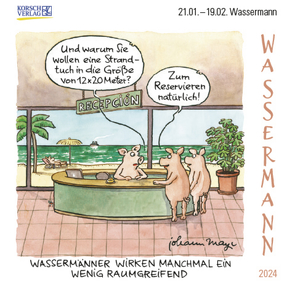 Wassermann Mini 2024 von Korsch Verlag, Mayr,  Johann