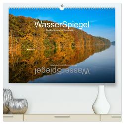 WasserSpiegel Mecklenburgische Seenplatte (hochwertiger Premium Wandkalender 2024 DIN A2 quer), Kunstdruck in Hochglanz von Stoll,  Uli