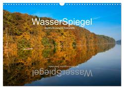 WasserSpiegel Mecklenburgische Seenplatte (Wandkalender 2024 DIN A3 quer), CALVENDO Monatskalender von Stoll,  Uli