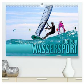 Wassersport – Fun pur (hochwertiger Premium Wandkalender 2024 DIN A2 quer), Kunstdruck in Hochglanz von Utz,  Renate