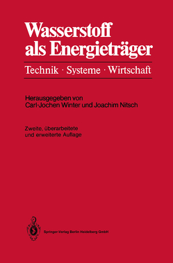 Wasserstoff als Energieträger von Nitsch,  Joachim, Winter,  Carl-Jochen