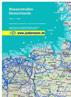 Wasserstraßen Deutschlands von Jübermann,  Erhard