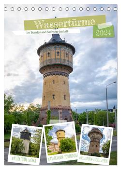 Wassertürme (Tischkalender 2024 DIN A5 hoch), CALVENDO Monatskalender von Gierok-Latniak ; Magic Artist Design,  Steffen