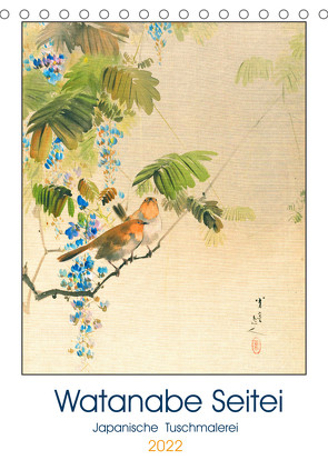Watanabe Seitei – Japanische Tuschmalerei (Tischkalender 2022 DIN A5 hoch) von 4arts
