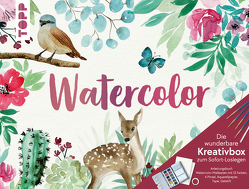 Watercolor – Die wunderbare Kreativbox. Mit Anleitungsbuch und Material von Stapff,  Christin