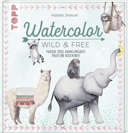 Watercolor Wild & Free von Skatula,  Natalia