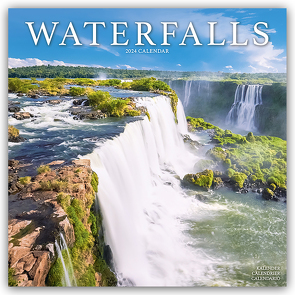 Waterfalls – Wasserfälle 2024 – 16-Monatskalender