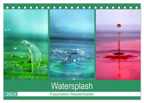 Watersplash (Tischkalender 2024 DIN A5 quer), CALVENDO Monatskalender von Geisdorf,  Linda
