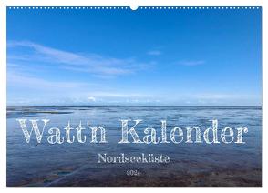 Watt’n Kalender: Nordseeküste (Wandkalender 2024 DIN A2 quer), CALVENDO Monatskalender von Raehse,  Jeannine