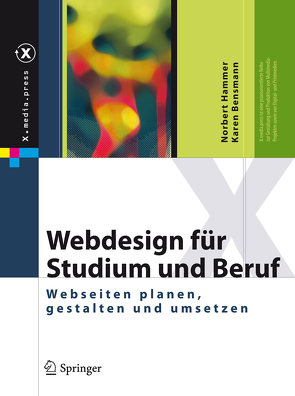 Webdesign für Studium und Beruf von Bensmann,  Karen, Hammer,  Norbert