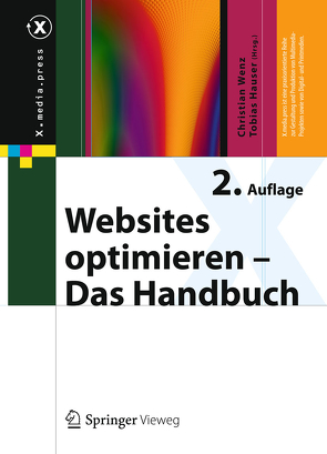 Websites optimieren – Das Handbuch von Hauser,  Tobias, Wenz,  Christian