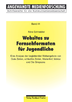 Websites zu Fernsehformaten für Jugendliche von Schneider,  Nina