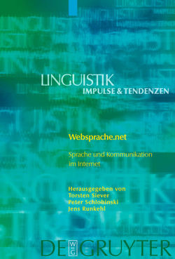 Websprache.net von Runkehl,  Jens, Schlobinski,  Peter, Siever,  Torsten
