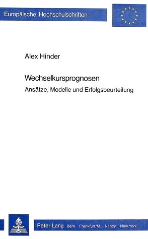 Wechselkursprognosen von Hinder,  Alex