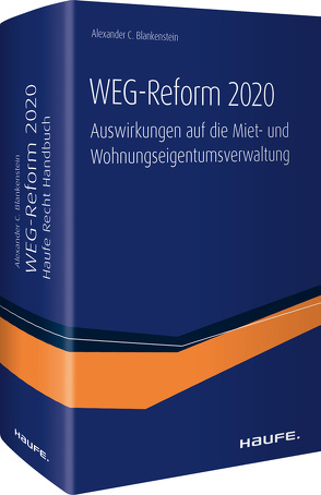 WEG-Reform 2020 von Blankenstein,  Alexander C.