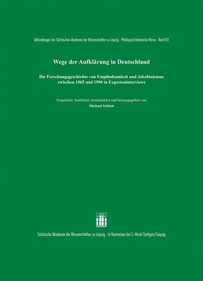 Wege der Aufklärung in Deutschland von Danneberg,  Lutz, Ries,  Thorsten, Schernus,  Wilhelm, Schlott,  Michael, Schönert,  Jörg, Vollhardt,  Friedrich