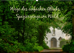 Wege des einfachen Glücks – Spaziergänge im Wald (Wandkalender 2019 DIN A2 quer) von Malms,  Emel