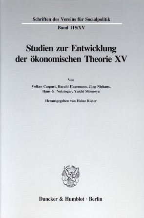 Wege und Ziele der Forschung. von Rieter,  Heinz