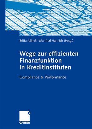 Wege zur effizienten Finanzfunktion in Kreditinstituten von Hannich,  Manfred, Jelinek,  Britta