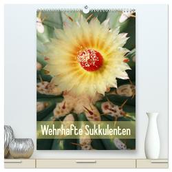 Wehrhafte Sukkulenten (hochwertiger Premium Wandkalender 2024 DIN A2 hoch), Kunstdruck in Hochglanz von Kruse,  Gisela