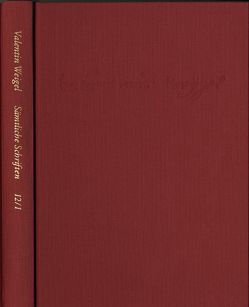 Weigel, Valentin: Sämtliche Schriften. Neue Edition / Band 12,1-2: Kirchen- oder Hauspostille von Peuckert,  Will-Erich, Pfefferl,  Horst, Weigel,  Valentin, Zeller,  Winfried