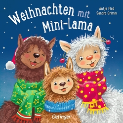 Weihnachten mit Mini-Lama von Flad,  Antje, Grimm,  Sandra