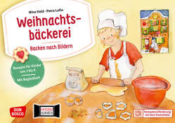 Weihnachtsbäckerei: Backen nach Bildern. Kamishibai Bildkartenset von Held,  Nina, Lefin,  Petra