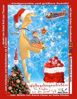 Weihnachtsgeschichten für Kinder von der Insel Sylt mit dem Sylter Strandkobold Fitus von Kolrep,  Koli, Sültz,  Renate, Sültz,  Uwe H.