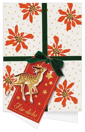 Weihnachtskarten mit Kuvert – Oh du schöne Weihnachtszeit