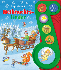 Weihnachtslieder – Liederbuch mit Sound – Pappbilderbuch mit 6 Melodien