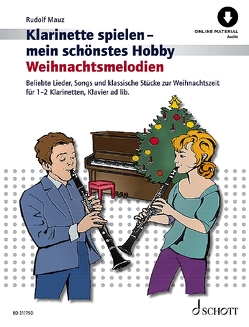 Weihnachtsmelodien von Estenfeld-Kropp,  Christa, Mauz,  Rudolf