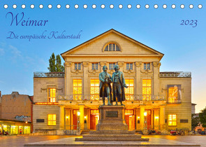 Weimar Die europäische Kulturstadt (Tischkalender 2023 DIN A5 quer) von Selection,  Prime
