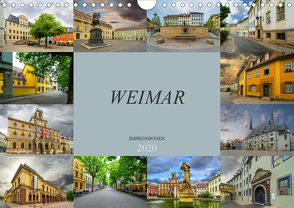 Weimar Impressionen (Wandkalender 2020 DIN A4 quer) von Meutzner,  Dirk