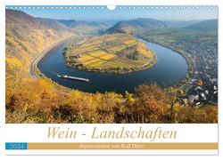Wein – Landschaften (Wandkalender 2024 DIN A3 quer), CALVENDO Monatskalender von Dietz,  Rolf