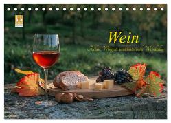Wein – Reben, Wingerte und historische Weinkeller (Tischkalender 2024 DIN A5 quer), CALVENDO Monatskalender von Pieta,  Harald