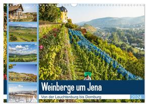 Weinberge um Jena (Wandkalender 2024 DIN A3 quer), CALVENDO Monatskalender von Gropp,  Gerd