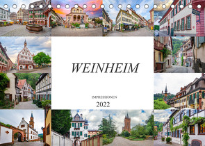 Weinheim Impressionen (Tischkalender 2022 DIN A5 quer) von Meutzner,  Dirk