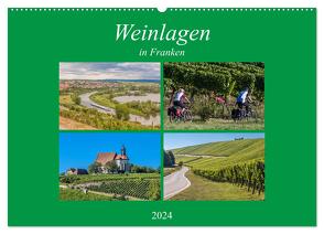 Weinlagen in Franken (Wandkalender 2024 DIN A2 quer), CALVENDO Monatskalender von Will,  Hans