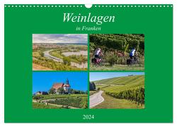 Weinlagen in Franken (Wandkalender 2024 DIN A3 quer), CALVENDO Monatskalender von Will,  Hans