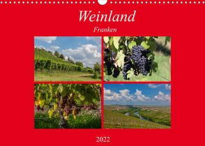 Weinland Franken (Wandkalender 2022 DIN A3 quer) von Will,  Hans