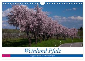 Weinland Pfalz – Region Südliche Weinstraße (Wandkalender 2024 DIN A4 quer), CALVENDO Monatskalender von by Franz Tangermann,  Photographie