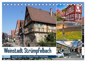 Weinstadt Strümpfelbach (Tischkalender 2024 DIN A5 quer), CALVENDO Monatskalender von Huschka,  Klaus-Peter