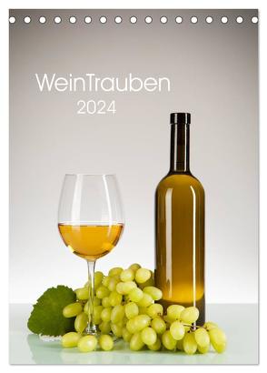 WeinTrauben 2024 (Tischkalender 2024 DIN A5 hoch), CALVENDO Monatskalender von Steiner,  Wolfgang