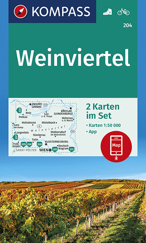 KOMPASS Wanderkarte Weinviertel von KOMPASS-Karten GmbH