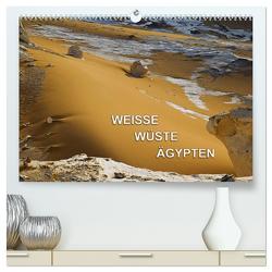 Weisse Wüste Ägypten (hochwertiger Premium Wandkalender 2024 DIN A2 quer), Kunstdruck in Hochglanz von Zinn,  Gerhard